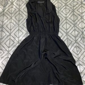 Sleeveless black dress